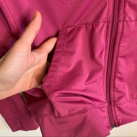 Joe Fresh Active Magenta Lightweight Jacket Size Medium - Picture 4 of 6